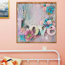 Charger l&#39;image dans la galerie, Mosaïque - diamant rond complet - 30x30cm
