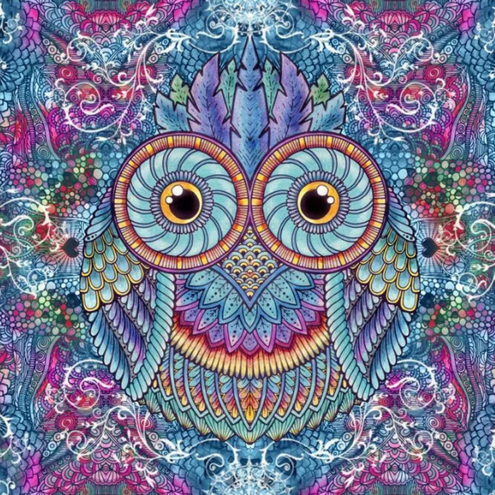 Animal - diamant rond complet - 30x30cm