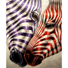 Charger l&#39;image dans la galerie, Mosaïque - diamant rond complet - 40x30cm
