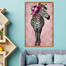 Charger l&#39;image dans la galerie, Mosaïque - diamant rond complet - 40x30cm
