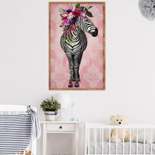 Charger l&#39;image dans la galerie, Mosaïque - diamant rond complet - 40x30cm
