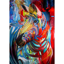 Charger l&#39;image dans la galerie, Mosaïque - diamant rond complet - 40x30cm
