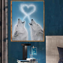 Charger l&#39;image dans la galerie, Mosaïque - diamant rond complet - 40x30cm
