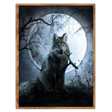 Charger l&#39;image dans la galerie, Mosaïque - diamant rond complet - 40x30cm
