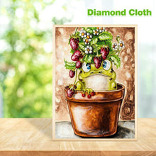 Charger l&#39;image dans la galerie, Animal - diamant rond complet - 40x30cm
