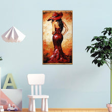 Charger l&#39;image dans la galerie, Beauté - diamant rond complet - 50x30cm
