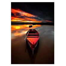 Charger l&#39;image dans la galerie, Paysage - diamant rond complet - 40x30cm

