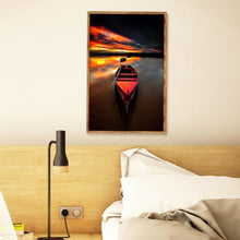 Charger l&#39;image dans la galerie, Paysage - diamant rond complet - 40x30cm
