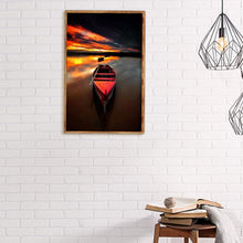 Charger l&#39;image dans la galerie, Paysage - diamant rond complet - 40x30cm
