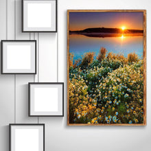 Charger l&#39;image dans la galerie, Paysage - diamant rond complet - 40x30cm
