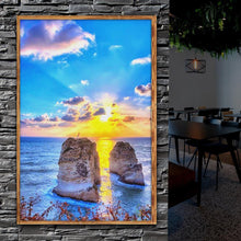 Charger l&#39;image dans la galerie, Paysage - diamant rond complet - 40x30cm
