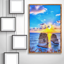 Charger l&#39;image dans la galerie, Paysage - diamant rond complet - 40x30cm
