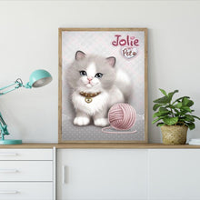 Charger l&#39;image dans la galerie, Animaux - diamant rond complet - 40x30cm
