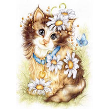 Charger l&#39;image dans la galerie, Animaux - diamant rond complet - 40x30cm
