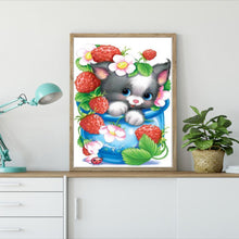 Charger l&#39;image dans la galerie, Animaux - diamant rond complet - 40x30cm
