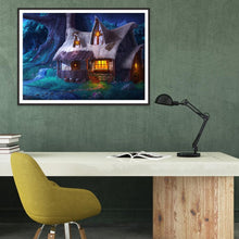 Charger l&#39;image dans la galerie, Maison - diamant rond complet - 40x30cm
