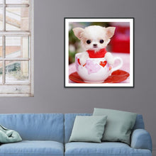 Charger l&#39;image dans la galerie, Animal - diamant rond complet - 30x30cm
