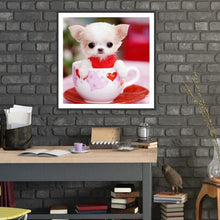 Charger l&#39;image dans la galerie, Animal - diamant rond complet - 30x30cm
