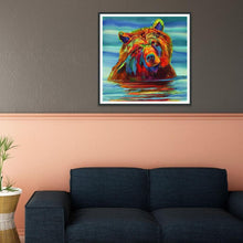 Charger l&#39;image dans la galerie, Animal - diamant rond complet - 30x30cm
