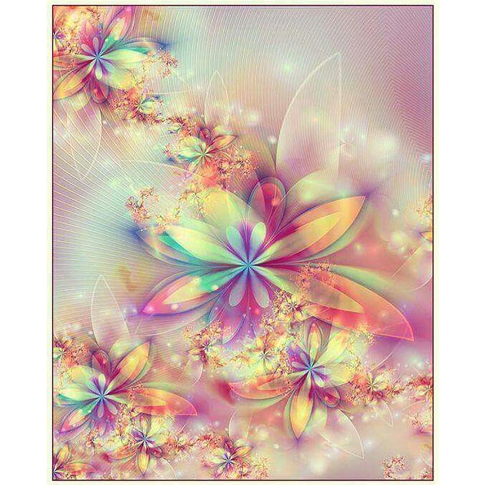 Résumé - diamant rond complet - 40x30cm