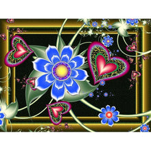 Charger l&#39;image dans la galerie, Résumé - diamant rond complet - 40x30cm
