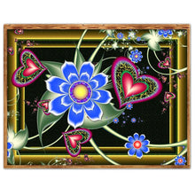 Charger l&#39;image dans la galerie, Résumé - diamant rond complet - 40x30cm
