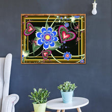 Charger l&#39;image dans la galerie, Résumé - diamant rond complet - 40x30cm
