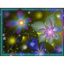Charger l&#39;image dans la galerie, Résumé - diamant rond complet - 40x30cm
