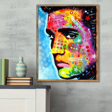 Charger l&#39;image dans la galerie, Caractère - diamant rond complet - 25x30cm
