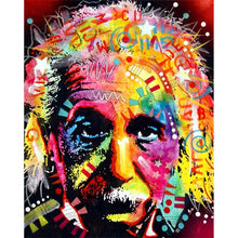 Charger l&#39;image dans la galerie, Caractère - diamant rond complet - 25x30cm
