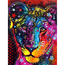 Charger l&#39;image dans la galerie, Animal - diamant rond complet - 25x30cm
