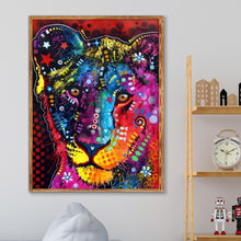 Charger l&#39;image dans la galerie, Animal - diamant rond complet - 25x30cm
