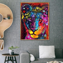 Charger l&#39;image dans la galerie, Animal - diamant rond complet - 25x30cm
