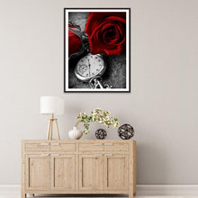Charger l&#39;image dans la galerie, Fleurs - diamant rond complet - 30x40cm

