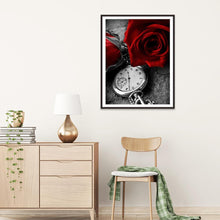 Charger l&#39;image dans la galerie, Fleurs - diamant rond complet - 30x40cm
