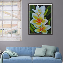 Charger l&#39;image dans la galerie, Fleurs - diamant rond complet - 30x40cm
