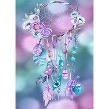 Charger l&#39;image dans la galerie, Fleurs - diamant rond complet - 30x40cm
