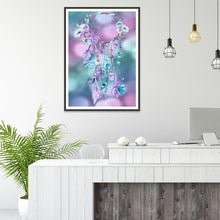 Charger l&#39;image dans la galerie, Fleurs - diamant rond complet - 30x40cm
