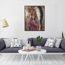 Charger l&#39;image dans la galerie, Indien - diamant rond complet - 30x40cm
