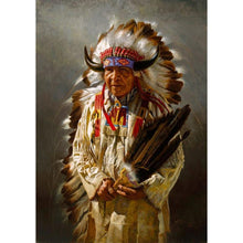 Charger l&#39;image dans la galerie, Indien - diamant rond complet - 30x40cm
