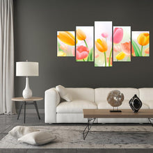 Charger l&#39;image dans la galerie, Tulipe 5pcs - diamant rond complet - 95x45cm
