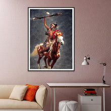 Charger l&#39;image dans la galerie, Indien - diamant rond complet - 30x40cm
