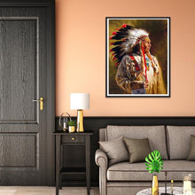 Charger l&#39;image dans la galerie, Indien - diamant rond complet - 30x40cm
