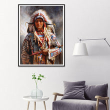 Charger l&#39;image dans la galerie, Indien - diamant rond complet - 30x40cm
