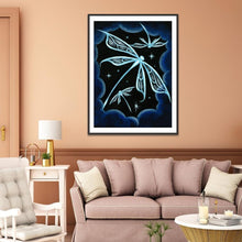 Charger l&#39;image dans la galerie, Papillon - diamant rond complet - 30x40cm
