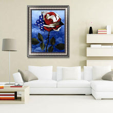 Charger l&#39;image dans la galerie, Fleurs - diamant rond complet - 30x40cm
