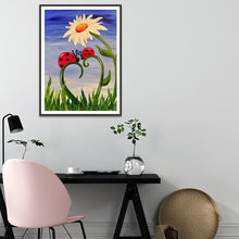 Charger l&#39;image dans la galerie, Fleurs - diamant rond complet - 30x40cm
