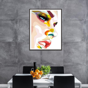 Caractère - diamant rond complet - 30x40cm