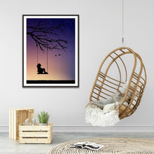 Charger l&#39;image dans la galerie, Caractère - diamant rond complet - 30x40cm
