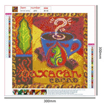 Charger l&#39;image dans la galerie, Résumé - diamant rond complet - 30x30cm
